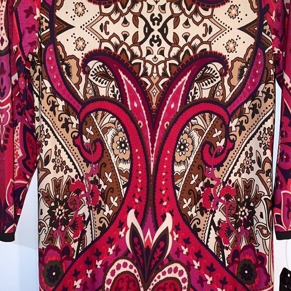 New With Tags Tiana B. Colorful Dress Boho Women’s Size 4 - Picture 3 of 9